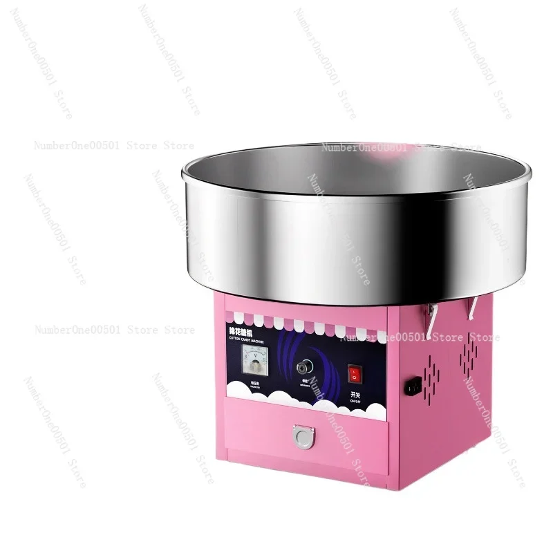 Commercial Automatic Cotton Candy Machine for Business Home Use Electric Floss Sugar Maker with Display