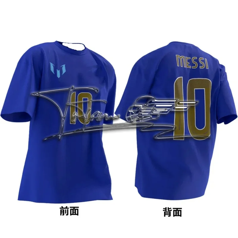 

2025 New Fashion quick-drying trend brand jerseys, summer short-sleeved men's 3D training wear T-shirts, round-neck T-shirts