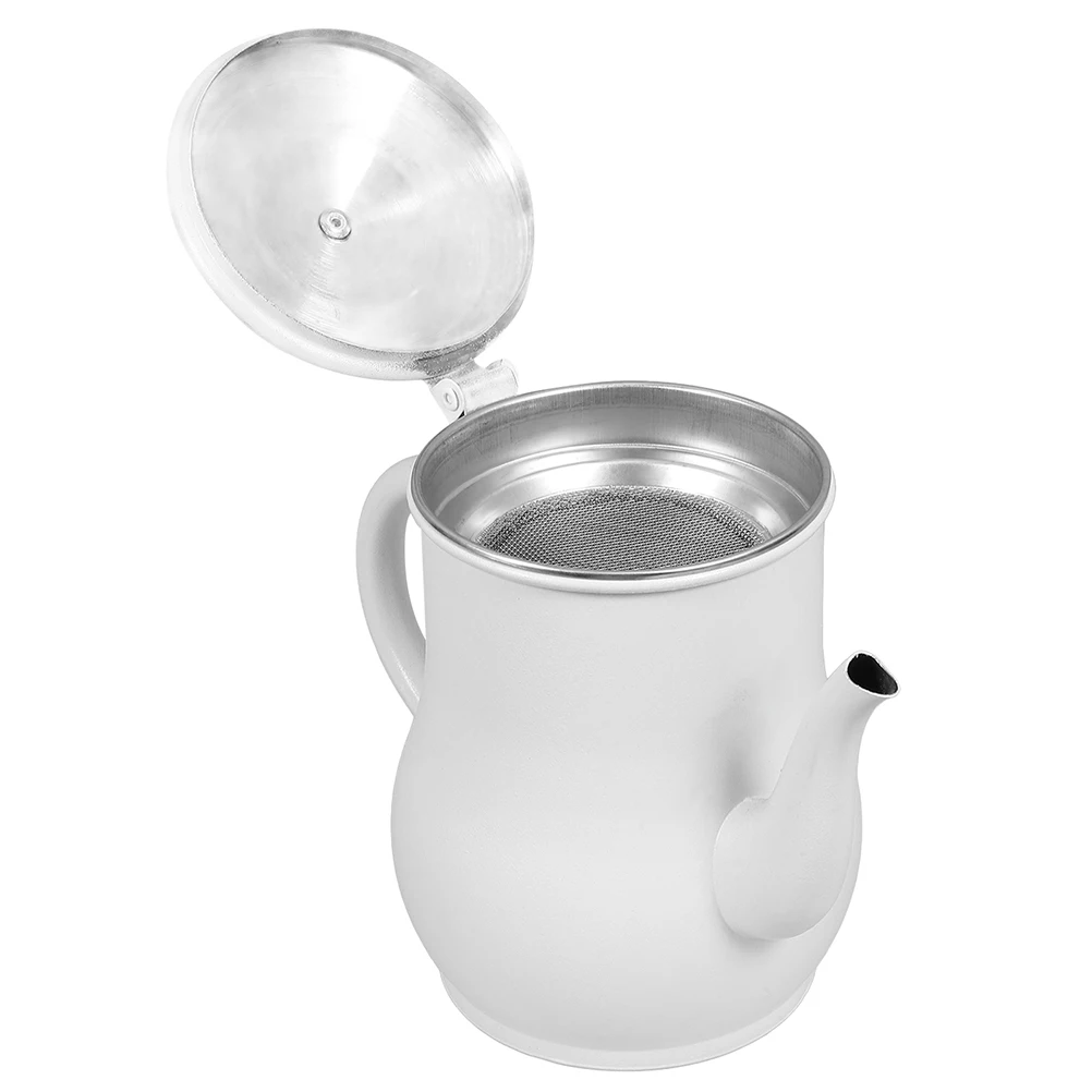 

Stainless Steel Oil Filter Pot Large Capacity Grease Container Kitchen Reusable Cooking Oil Strainer Storage Bottle Condiment