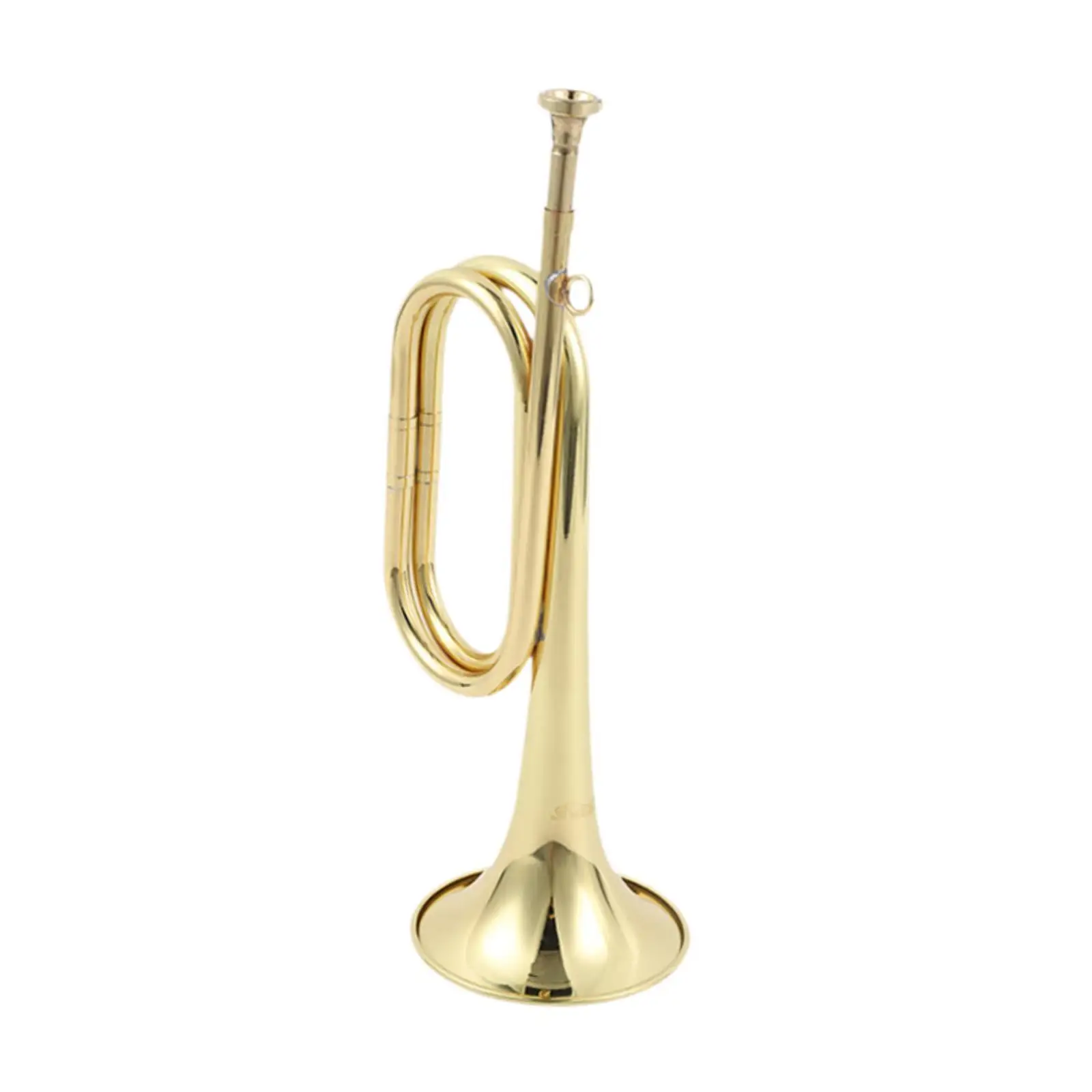 Trumpet Scout Bugle Music Instrument Western Winds Instrument Musical Tool for Beginner Children Adults
