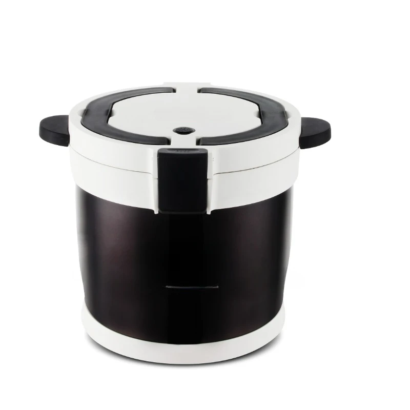 Food grade stainless steel 304  vacuum thermal cooker pot with 7L or 4.5L flame free cooking pot