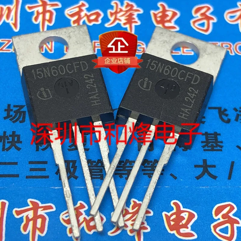 Free shipping  SPP15N60CFD 15N60CFDTO-220 650V 13.4A     20PCS