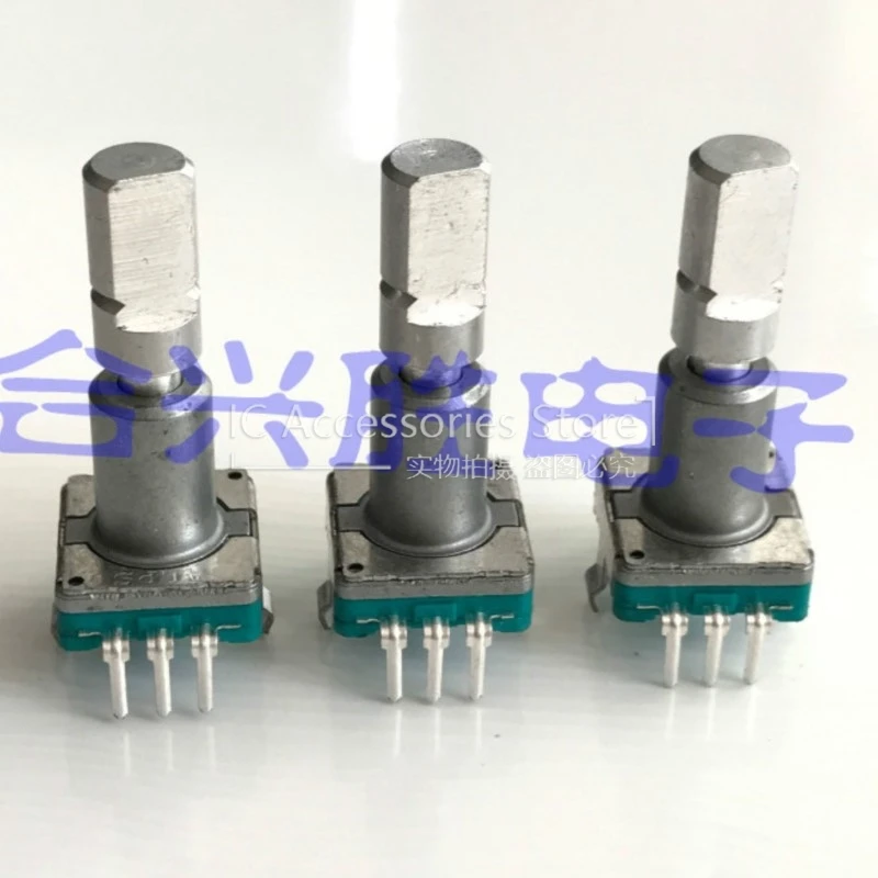 1PCS EC11 Type Encoder Car Navigation Audio CD Volume Switch 30 Positioning Shaft Length 23.5MM 5Pin