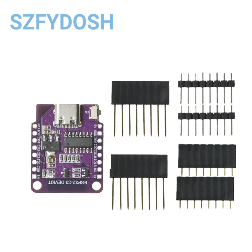 MINI ESP32-C3 development board equipped with ESP32-C3-MINI-1-N4 module WiFi Bluetooth-Compatible BLE5.0