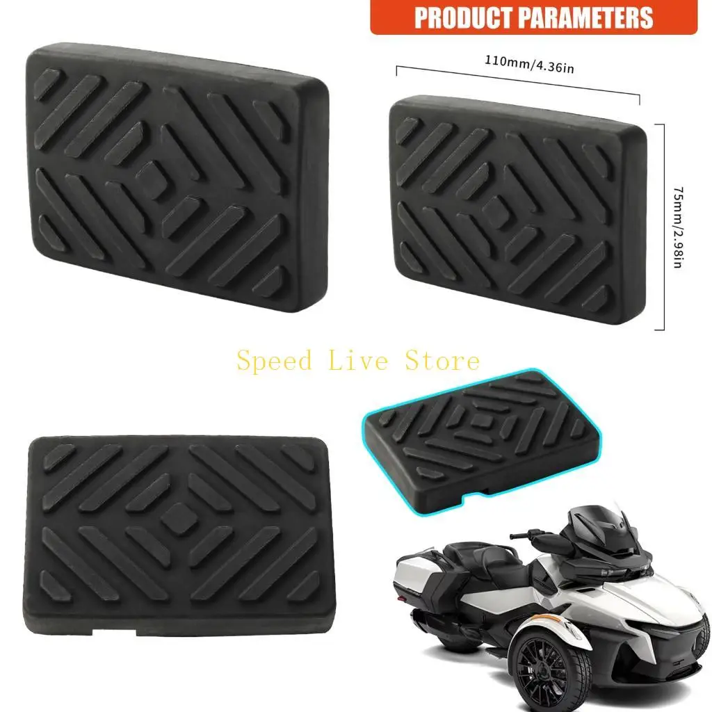 547C Upgraded Foot Brake Lever For 2020+ Bikes Wider Design Footboard Pedals With Improved Grip Safety