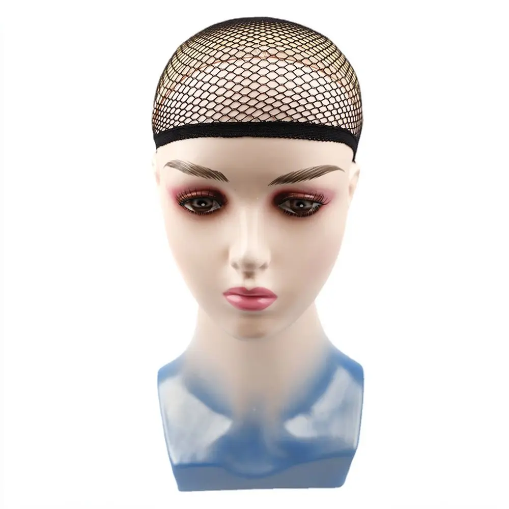 Breathable Wig Mesh Cap Elastic Open Ended Hair Net Secure Underwig Base Comfortable Lightweight Styling Accessory Tool