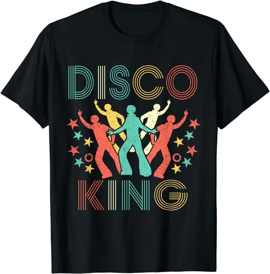 Disco Diva Retro 70's Seventies Retro Disco Ball Printed T-Shirt Disco King Men 1970s 1980s Distressed Dance 70s Tshirt Unisex