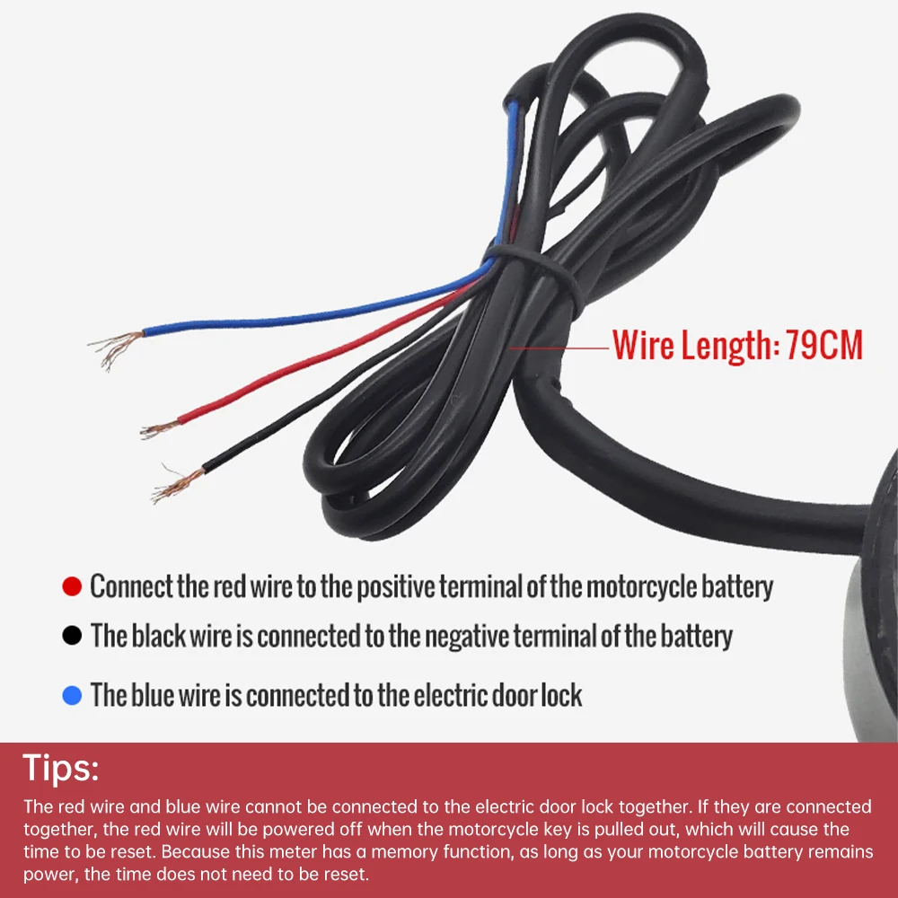 LED Digitale Motorfiets Voltmeter Thermometer Spanning Temperatuur Tijd Multifunctionele 4-in-1 Voertuig Visuele Code Meter DC 9-24V