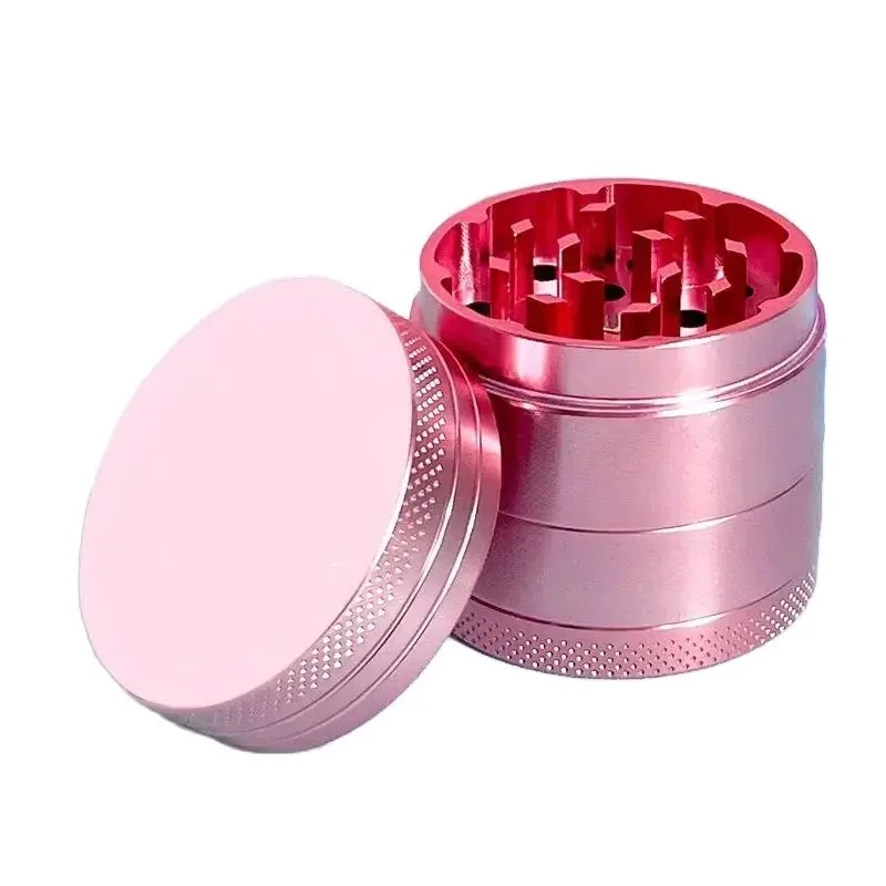 

40mm 4-Layer Aluminum Herbal Herb Tobacco Grinders for Smoking Metal Tobacco Cutting Pipe Accessories Tobacco Pipes Herb Mills