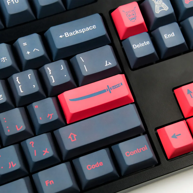 135 Keys GMK Bushido Keycaps Set Cherry Profile PBT Sublimation Keycap GMK Clone Key Caps For MX Switch Mechanical Keyboard