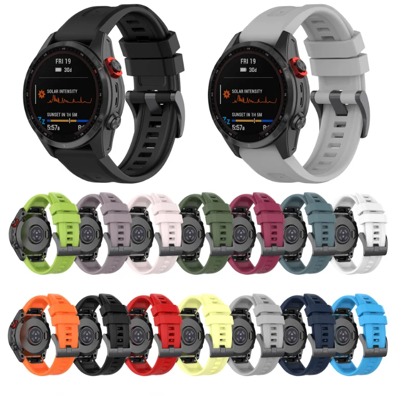 20 22 26 مللي متر سوار ساعة ذكية ل Garmin Fenix 7x7 7s 6x6 برو 6s 5x5 5s زائد 3 3HR ساعة ذكية الأشرطة الإفراج السريع سوار