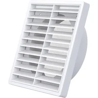 150/200/250/300MM Aluminum Alloy Air Vent Grille Heating Cooling Vents Plate Exhaust Outlet Window Square Vent Metal