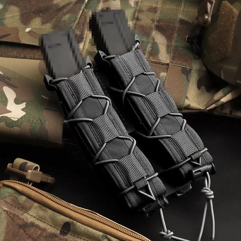 

Тактический подсумок для журналов, длинная версия ort Sword Qui D MP7 ARP9 MP5 Small Moon MOLLE System, спортивная поясная сумка для уличного снаряжения