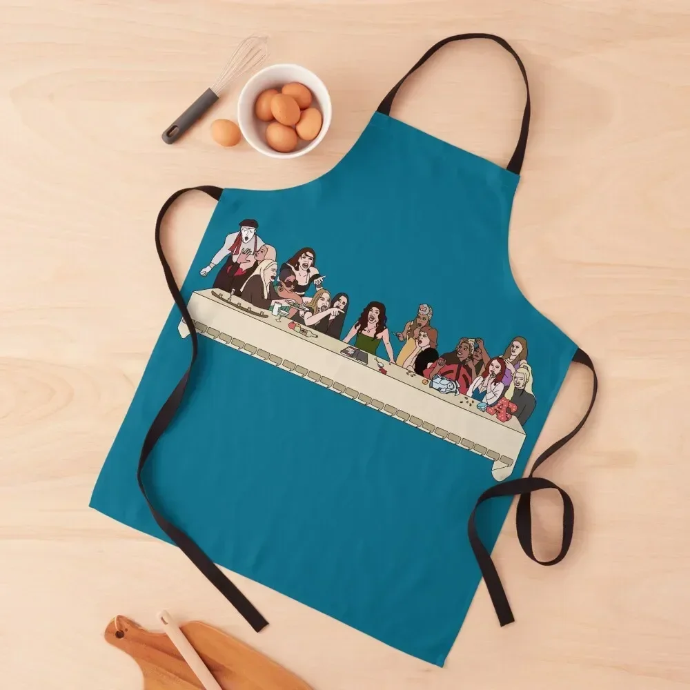 

The Last Supper of the Real Housewives Apron Camping Kids Apron