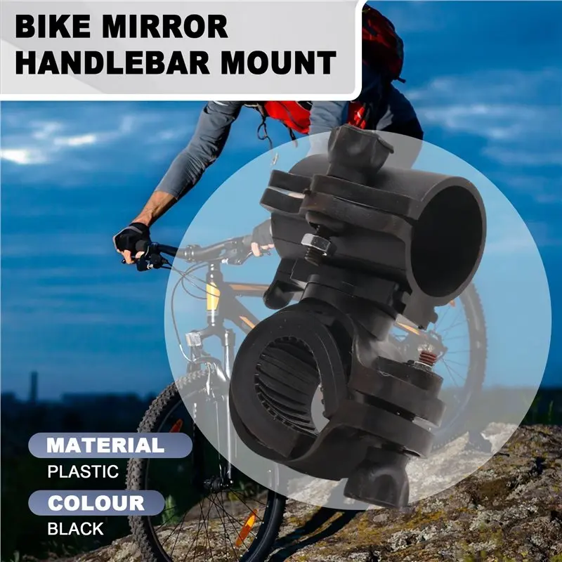 KYCOR-1PC LED Torch Bracket Mount Holder Sports Accessories Bicycle Lights Mount Holder 360 Rotation Cycling Bike Flashlight
