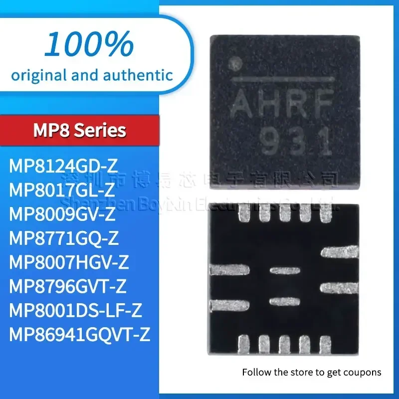 

MP8124GD MP8017GL MP8771GQ MP86941GQVT MP8796GVT MP8009GV MP8007HGV MP8001DS-LF-Z Brand new