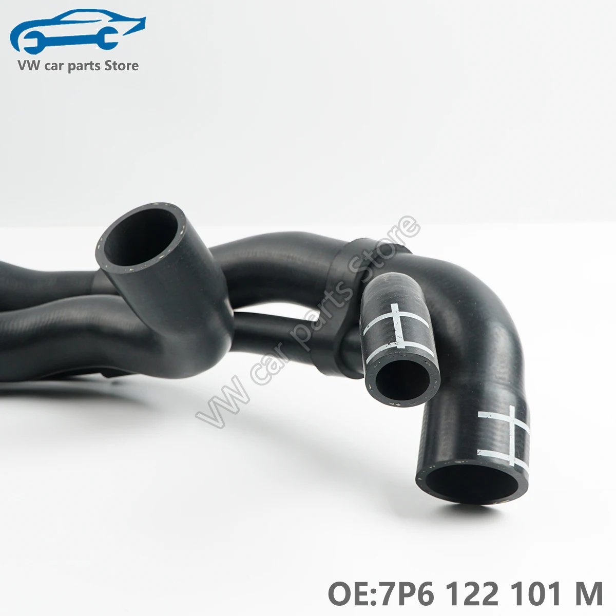7ป 6122101 เอ็ม 7P 6122101 L หม้อน้ําท่อน้ําหล่อเย็นสําหรับ Volkswagen Touareg 3.6 2011-2018 ท่อน้ําหล่อเย็น 7P6 122 101 M 7P6 122 101 L