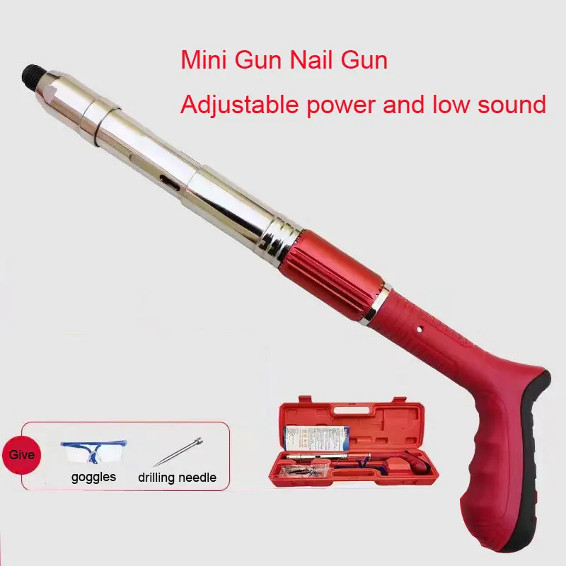

Dedicated Mini Cannon Nailer,Handheld Powerful Concrete Nail Gun,Wall Concrete Nail Gun,Flooring Roofing Framing Palm Gun