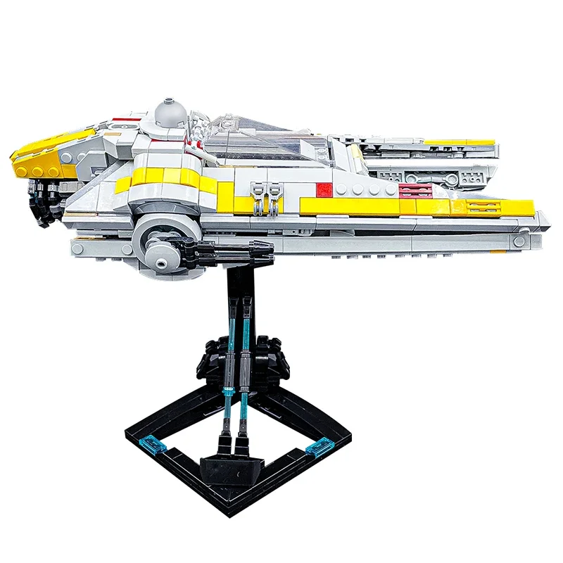 

Строительные блоки MOC-161019 Space Starfighter, набор строительных блоков, модель солдатика космической войны M52X U-Wing, детские игрушки-пазлы «сделай сам», подарок на день рождения, 1050 шт.