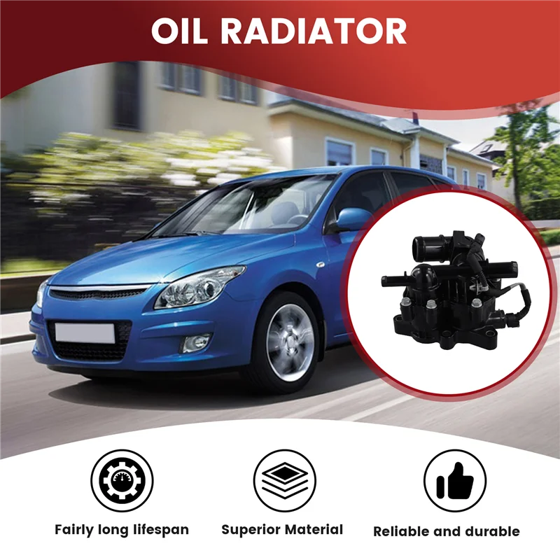 ABTD-25600-03800 منظم حرارة مبرد محرك السيارة لشركة Hyundai Kia 2560003800 #3