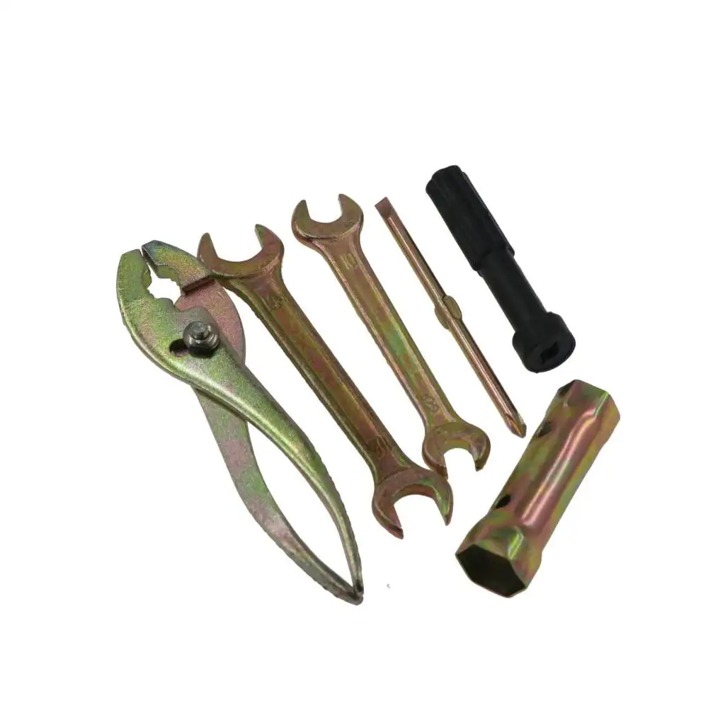 Portable Motorcycle Emergency Tool Kit Manual Socket Wrench Set Compact Maintenance Gear For Long Distance Riding And Fixing