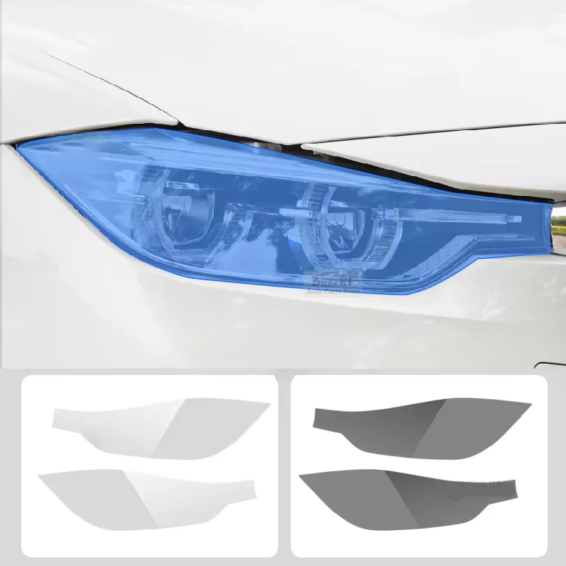 For BMW F30 F31 Series 3 2013-2018 Anti-scratch Headlight Protection Sticker Car Light Film Exterior Accessories Protector
