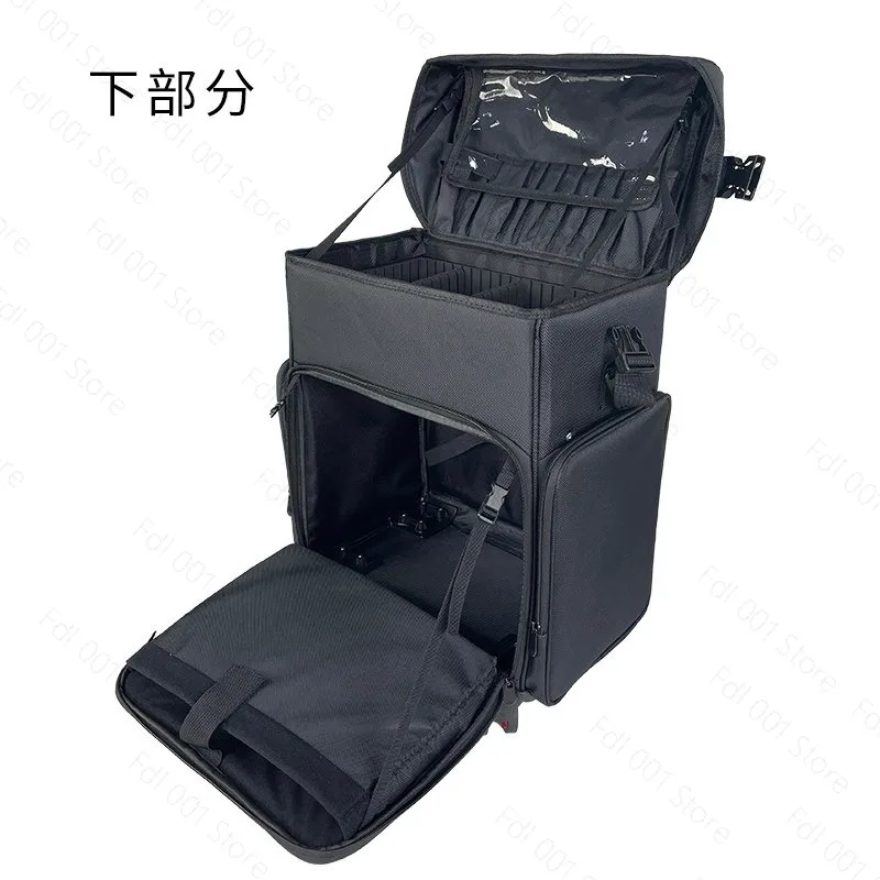2026 Door-to-door follow-up embroidery, manicure, beauty belt, brake universal wheel, makeup tool storage box
