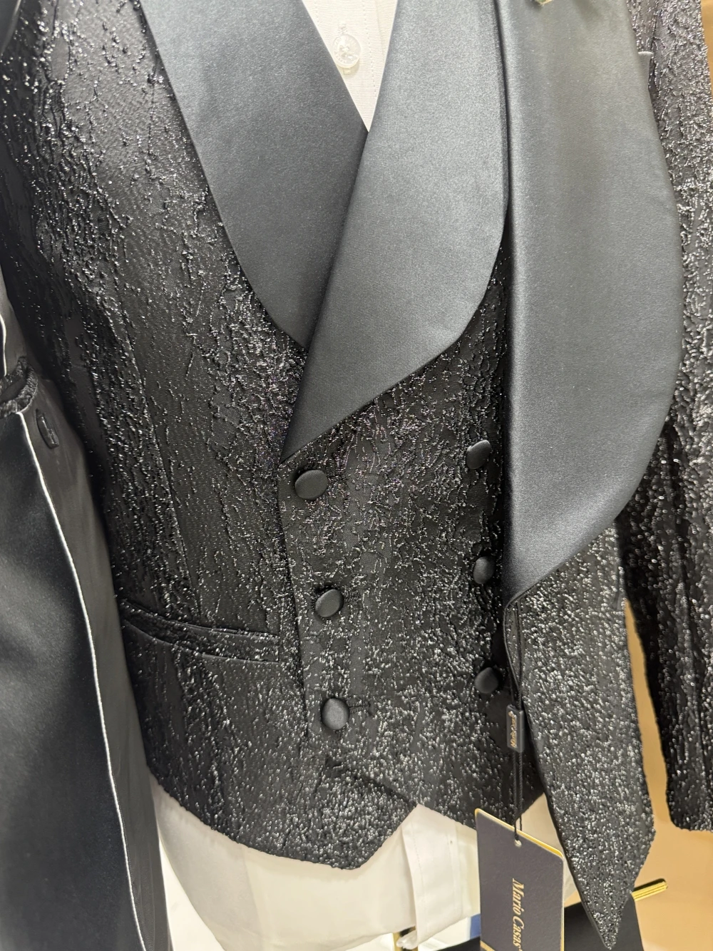 Charming Shawl Lapel Man Suit 3-pieces Jacket Vest Pants Elegant Groom Wear Hot Sale Dancing Formal Occasions Handsome Set