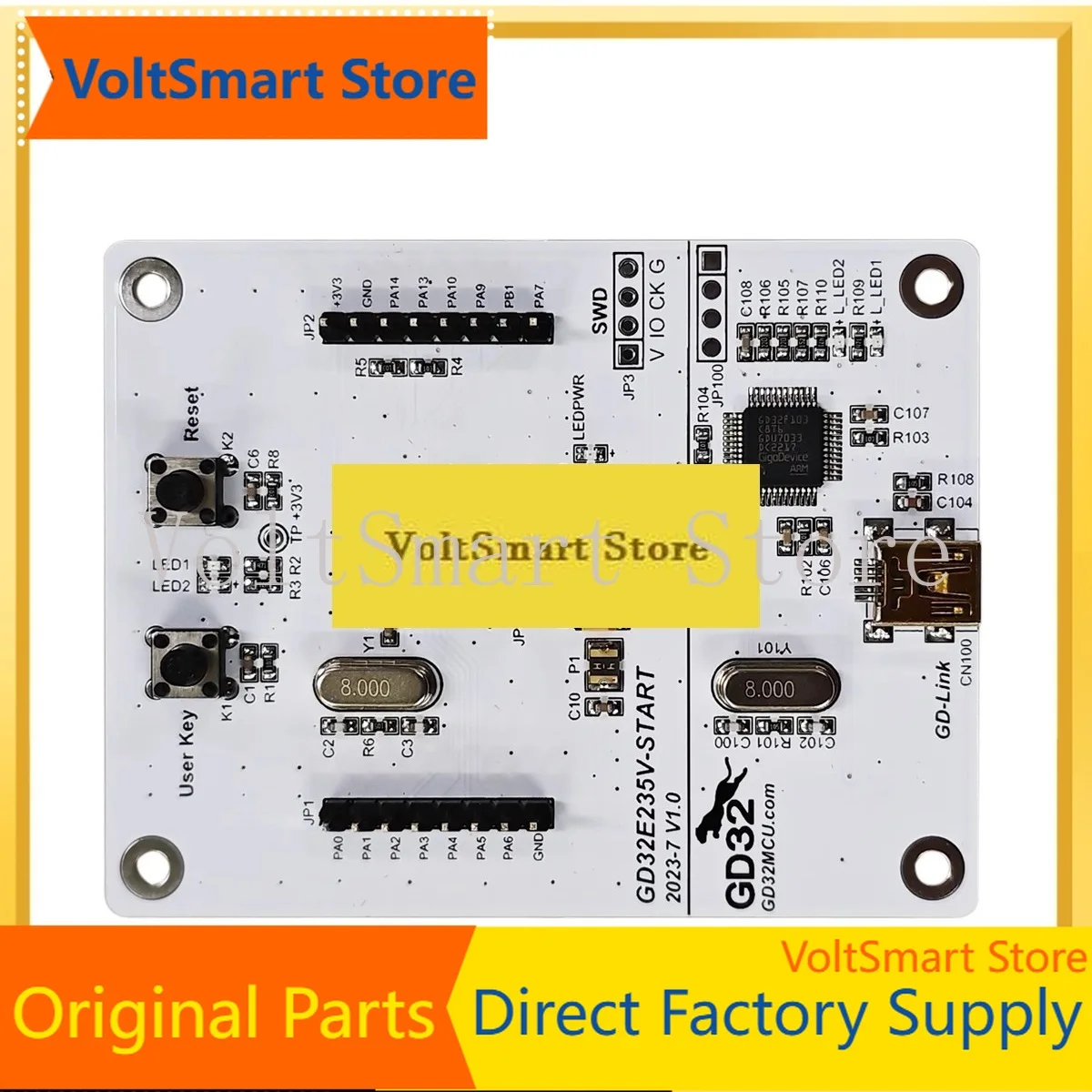 VoltSGigaDevice GD32E235V Development Board GD32E235V-START Evaluation Board