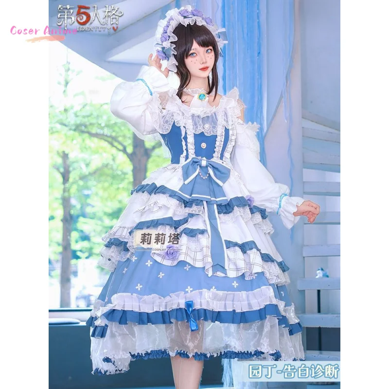 لعبة الهوية V إيما وودز أزياء تنكرية موحدة لحفلة الهالوين للنساء والرجال دعائم الكرنفال