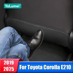 Car Seat Back Children kick-proof Protective Cover For Toyota Corolla E210 2019 2020 2021 2022 2023 2024 2025 Hybrid Accessories