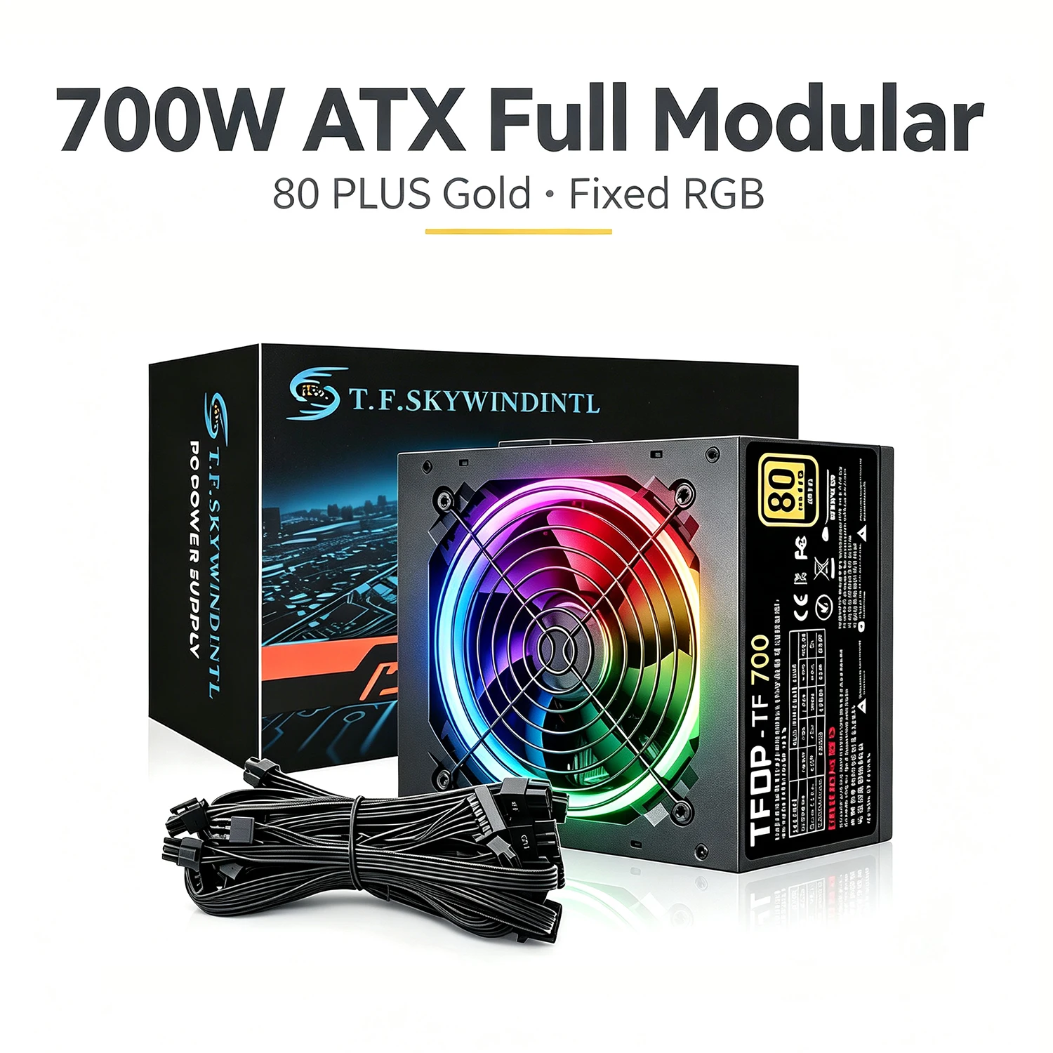 Pc Power Supply - 700W ATX Power Supply 80+ Gold
