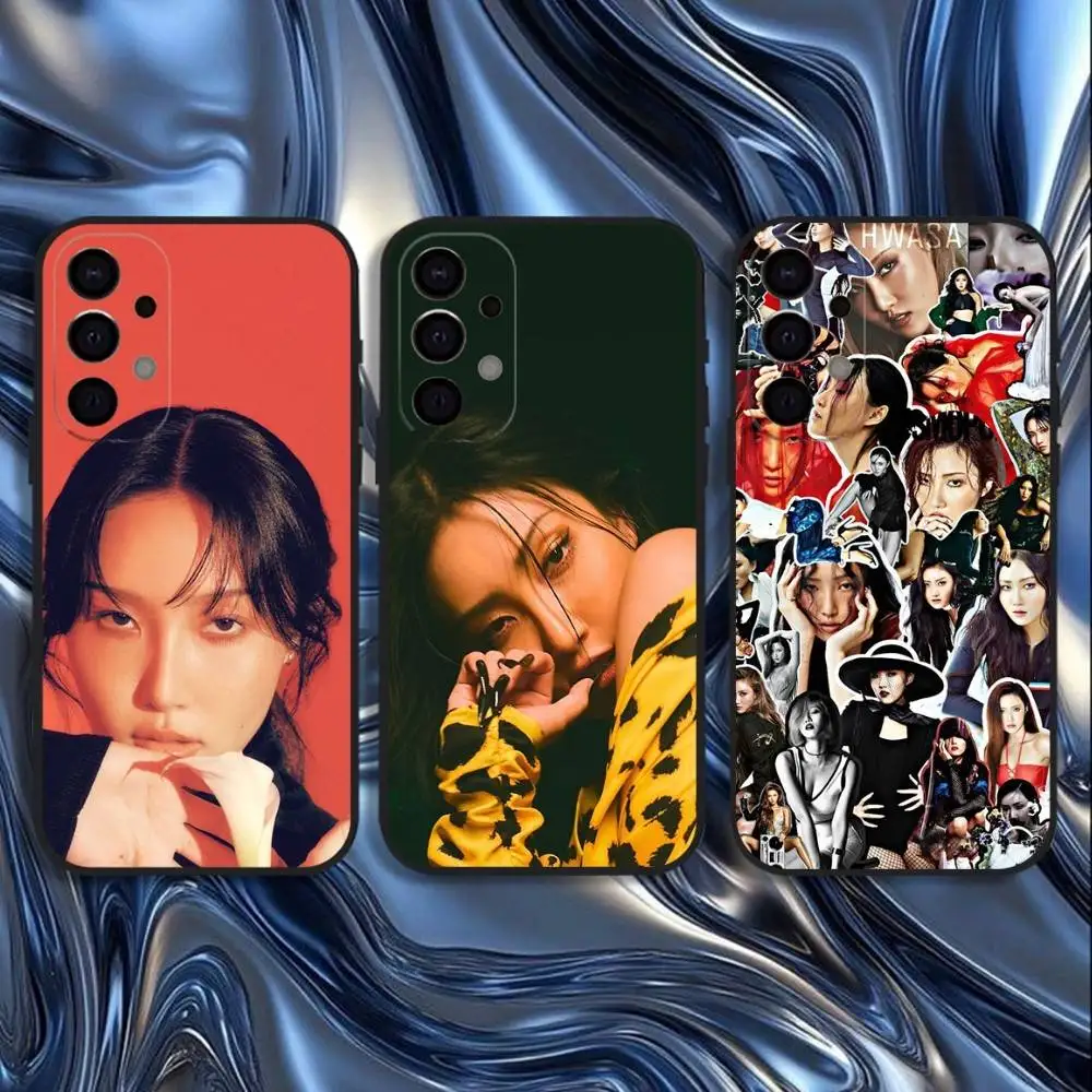 

M-MAMAMOO Singer H-Hwa S-Sa Phone Case For Samsung S25,S24,S21,S22,S23,S30,Ultra,S20,Plus,Fe,Lite,5G Black Cover