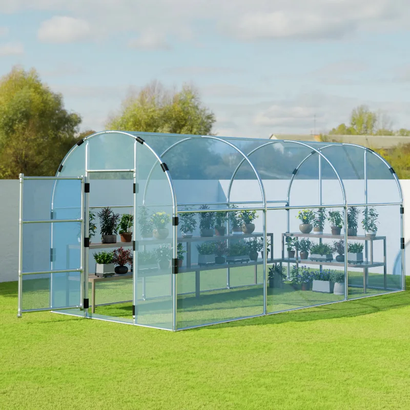 Winter greenhouse skeleton insulation household greenhouse succulent cold and rain-proof flower shed