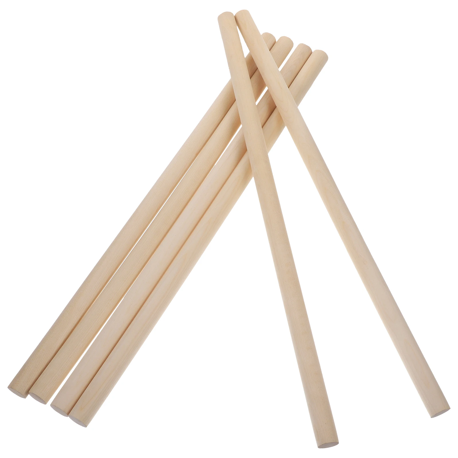 

6 Pcs Taekwondo Stick for Breaking Practice Accessories Daily Performing Sticks Wood Use Rod Child