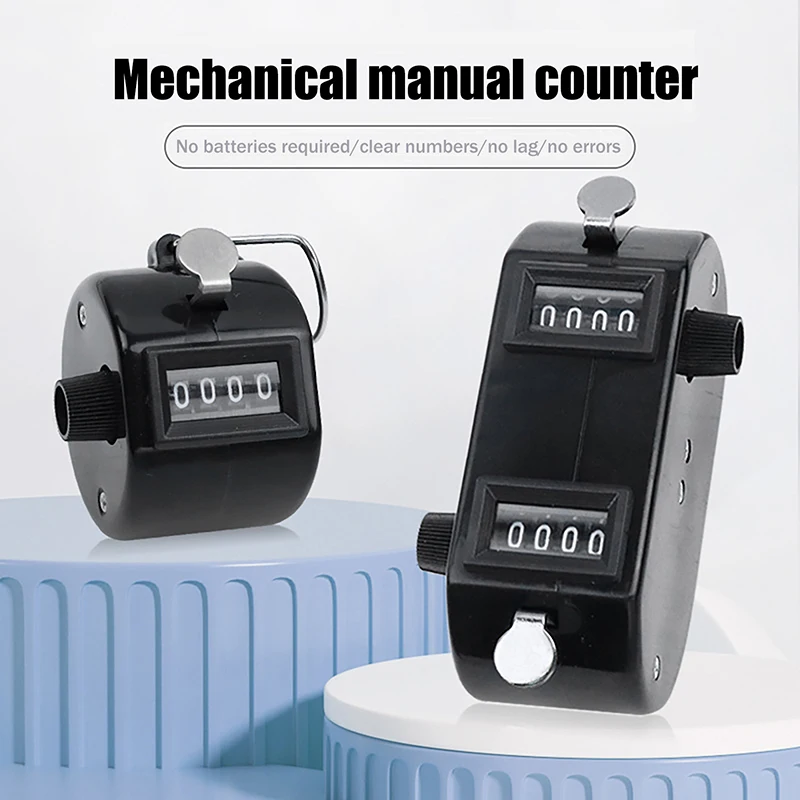 عداد يدوي ميكانيكي صغير محمول جديد عداد يدوي رقمي عداد نقر الجولف حارس نقاط الجولف #1
