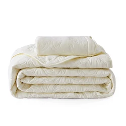 Bedspread on the Bed of Milk White Quilted, Luxury no Pillowcase, Nordic Decorative Coverlet, King Size Bedspread, 250x240cm