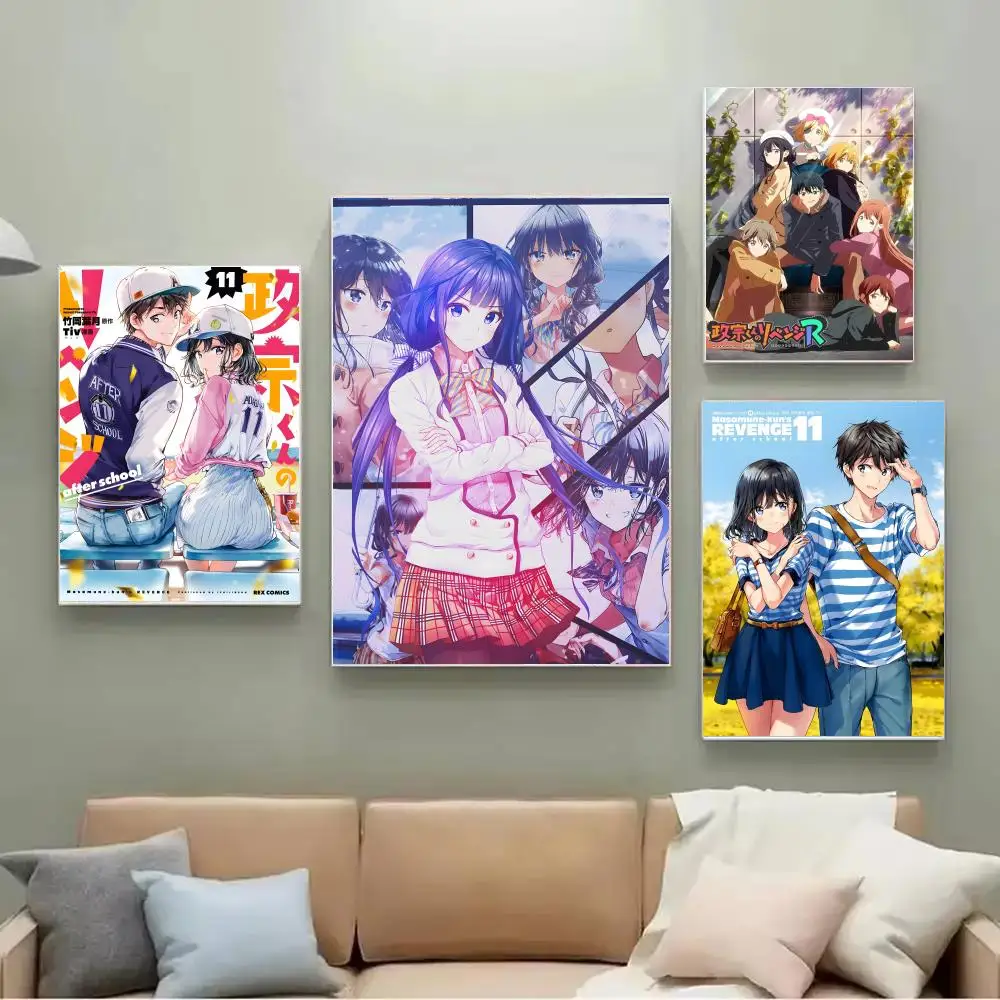 M-Masamune-kun no Revenge Anime Poster Wall art poster paint