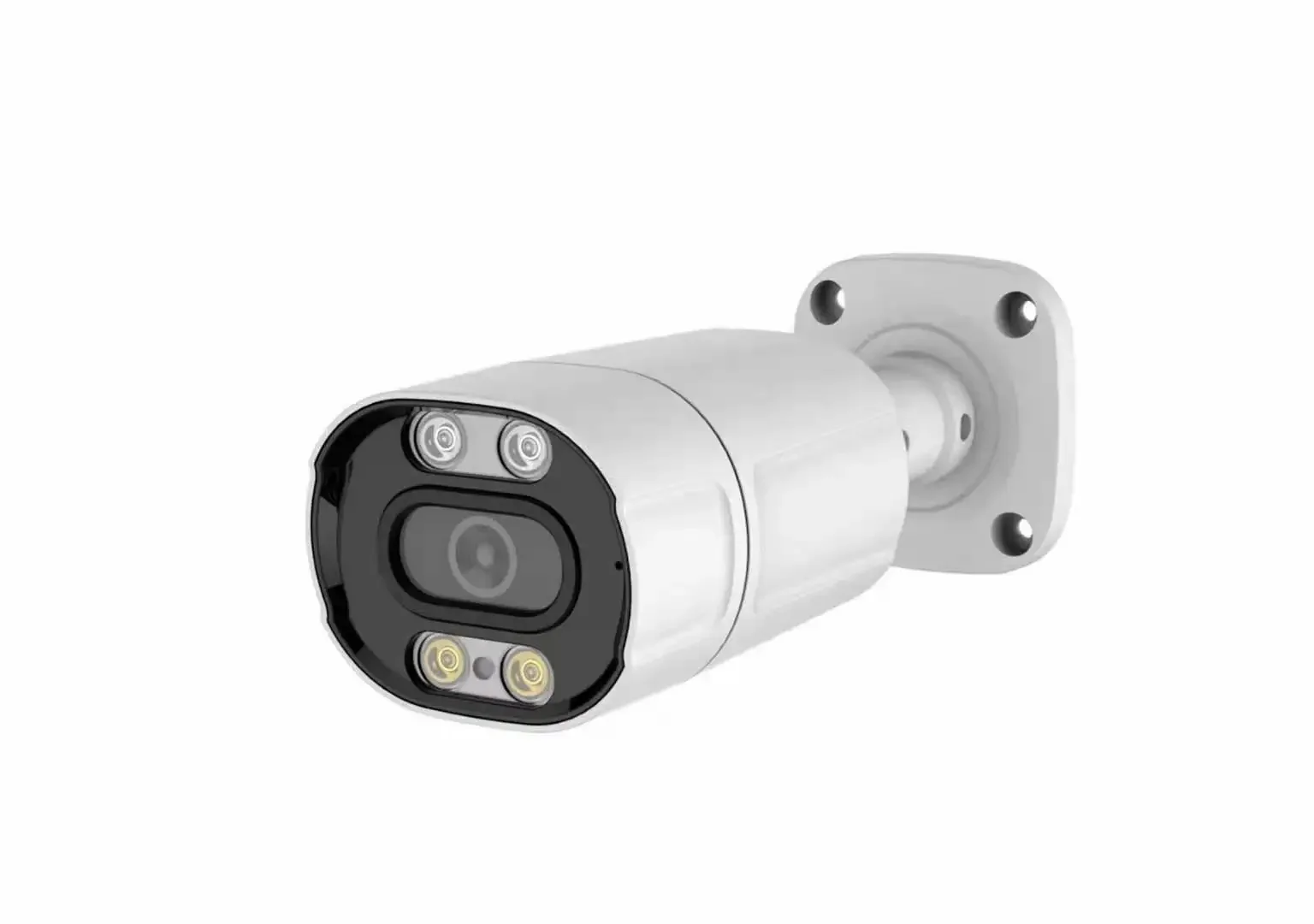 Zestaw monitoringu 4K 8MP TSEYE, wodoodporny, 4-kanałowy rejestrator NVR POE, do użytku zewnętrznego, H.265 P2P IP, kolorowe kamery typu bullet z noktowizorem.