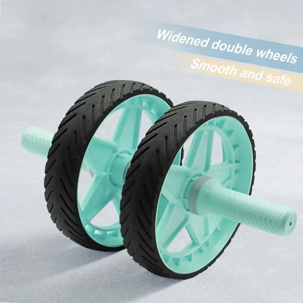 1 Set Helpful Abdominal Roller Wheel Stable Large Load Bearing Fitness Equipment Abdominal Exercise Wheel For Home