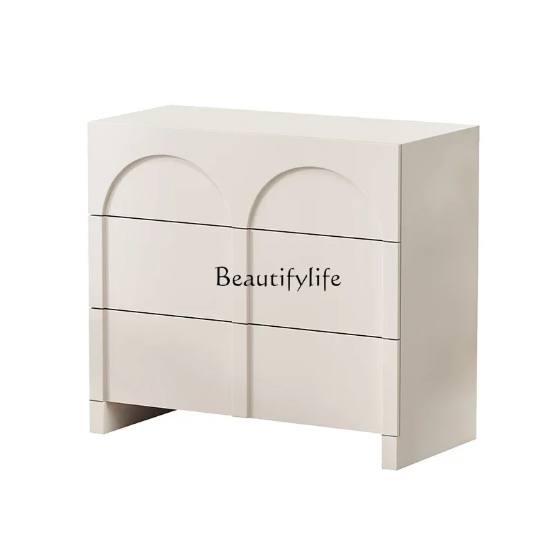 

05-ls 18Nordic Sideboard Cabinet Simple Modern Storage Wall-Mounted Organizer