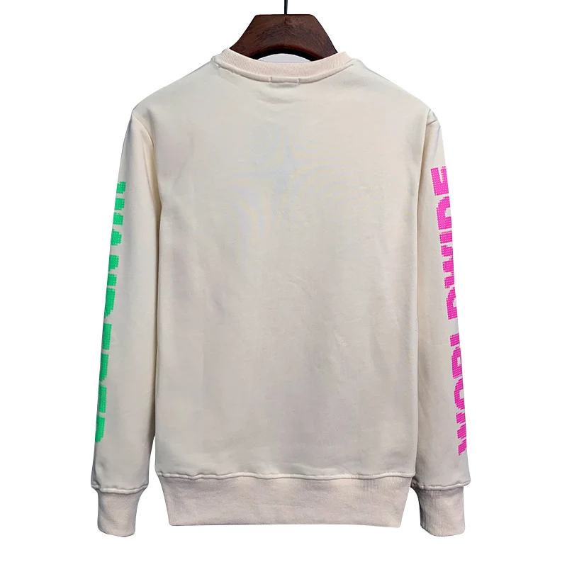 starbags dsq hoodie men's creative side sleeve letter print pullover Spring autumn long sleeve pure cotton European and American