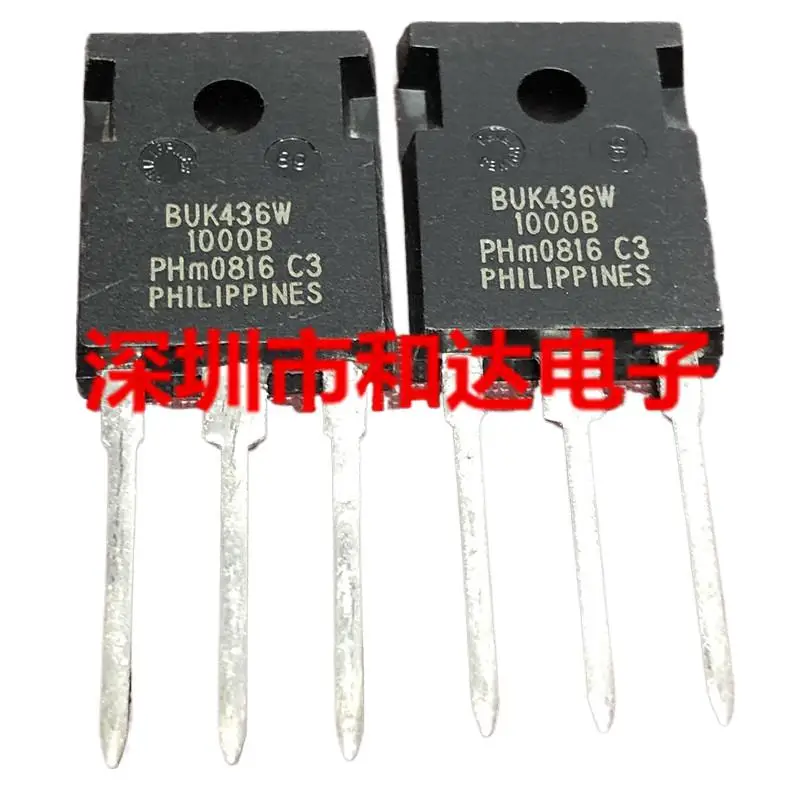 

5pcs BUK436W-1000B TO-247 1000V 3.1A