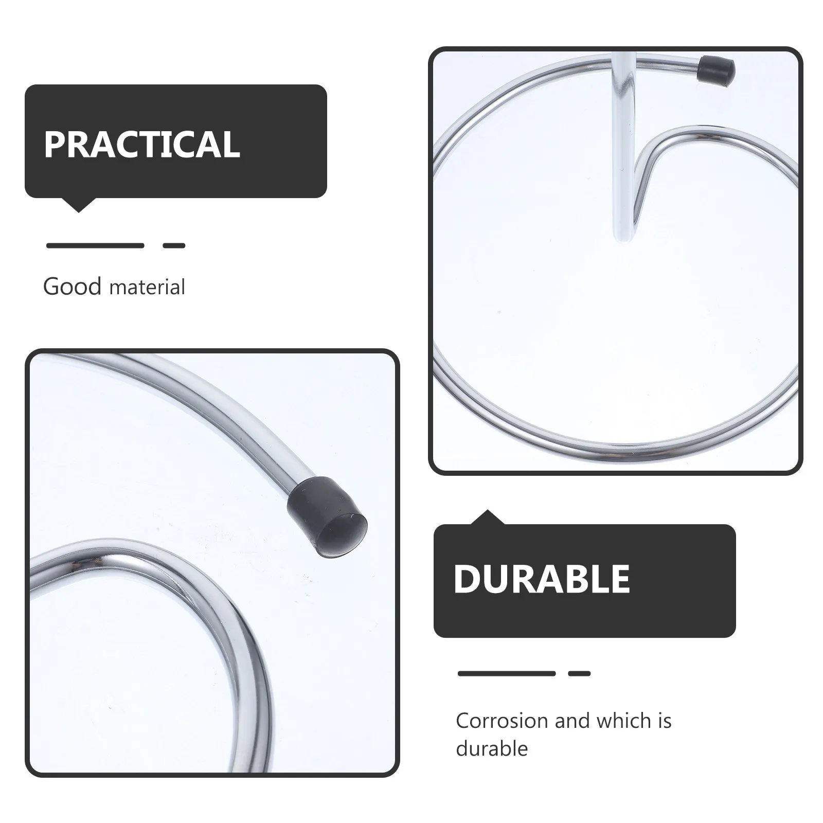 

2Pcs Wine Decanter Drying Rack Corrosion Resistant Wine Carafe Dryer for Home Bar Hotel Countertop Bottle Drain Rack Holder