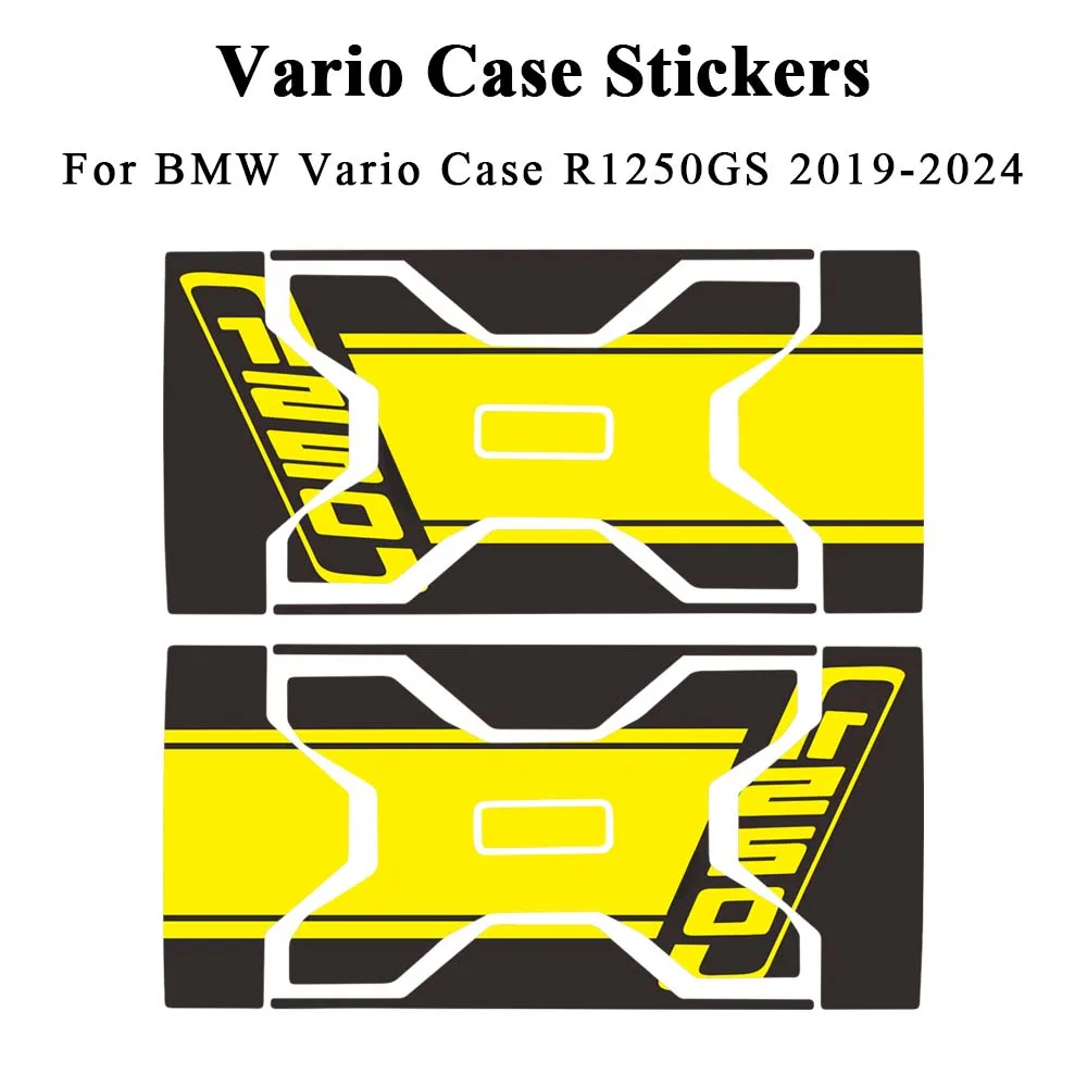 For BMW Vario Case R1250GS R 1250 GS R1250 GS 1250GS 2019-2023 2024 Motorcycle Side Boxes Stickers Trunk Box Decals Accessories