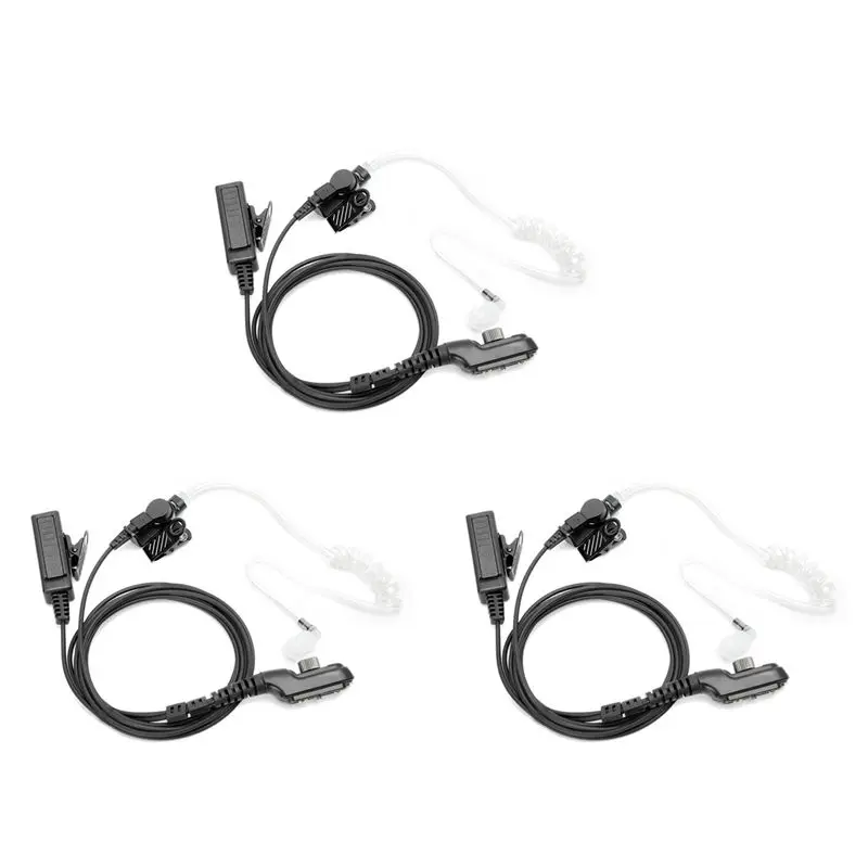 AA08-3X Headset Microphone For Hytera PD780 Intercom Headphone HP680/PT580 PLUS/PD980 Radio Headphone