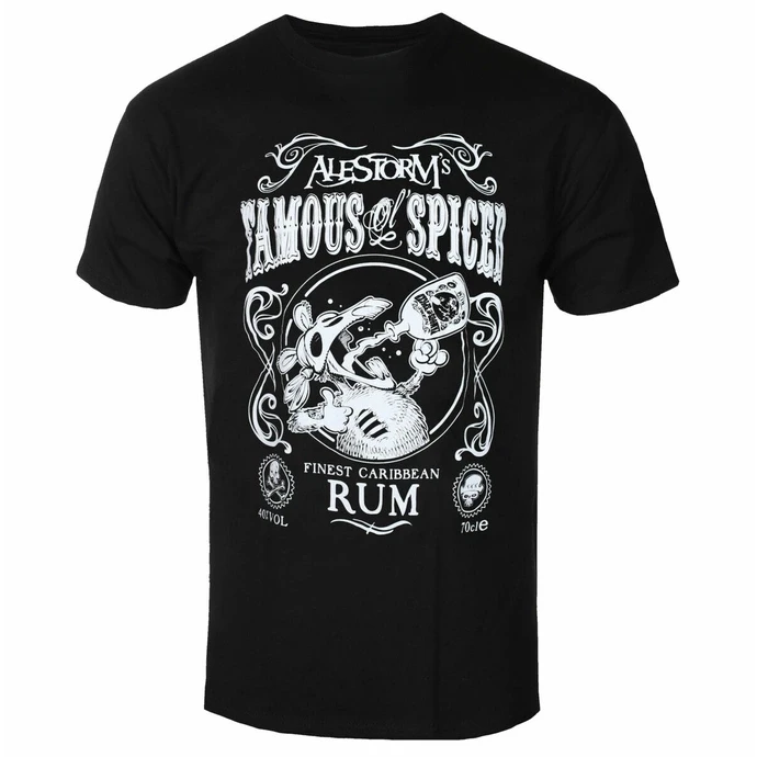 Alestorm Spice Band T-Shirt 100% Cotton Graphic Tee Men Women Summer Streetwear Top