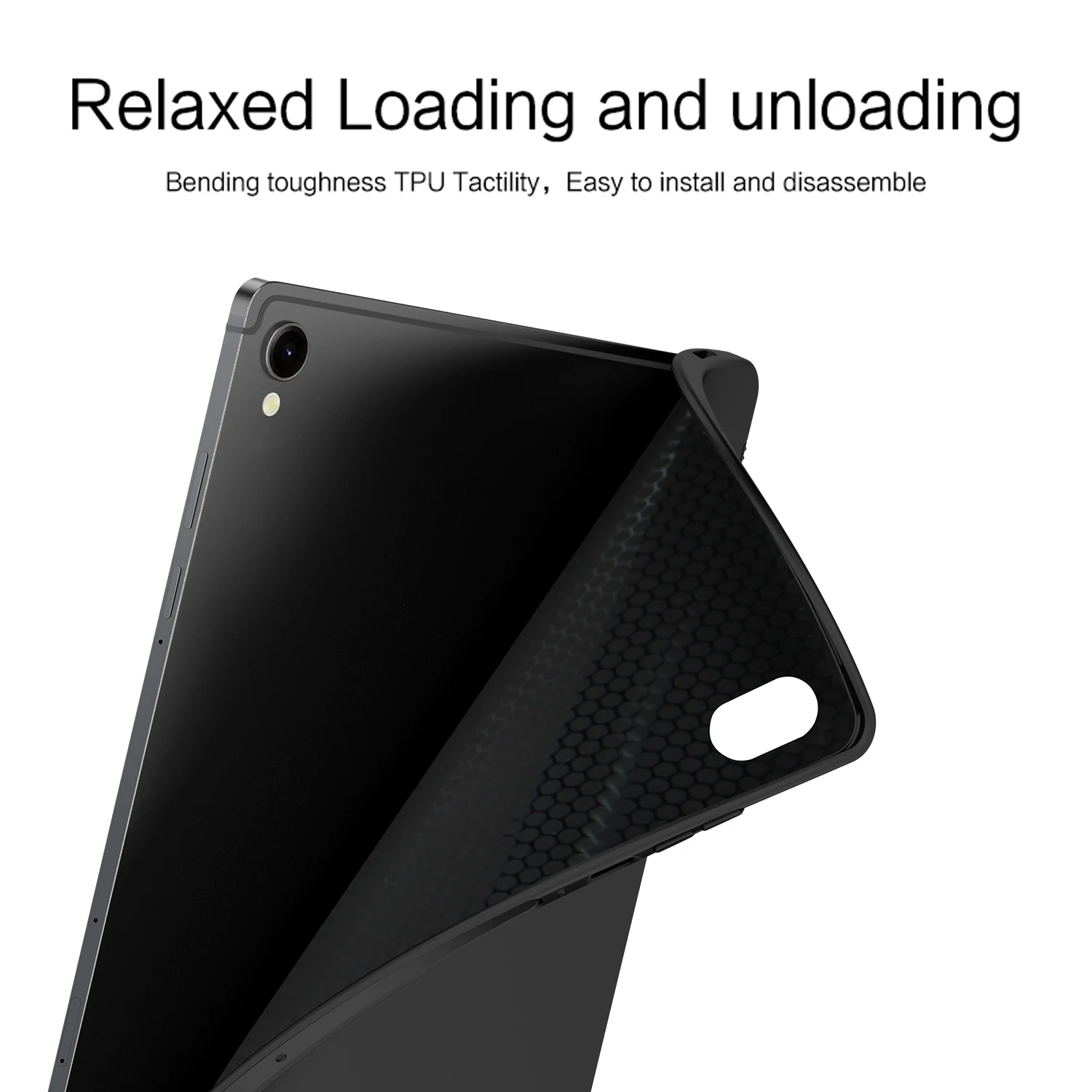 Funda para Samsung Galaxy Tab S11 11 Pulgadas 2025 SM-X730 SM-X736, Carcasa Trasera de TPU Suave para Tablet Tab S11 Ultra 14.6 Pulgadas