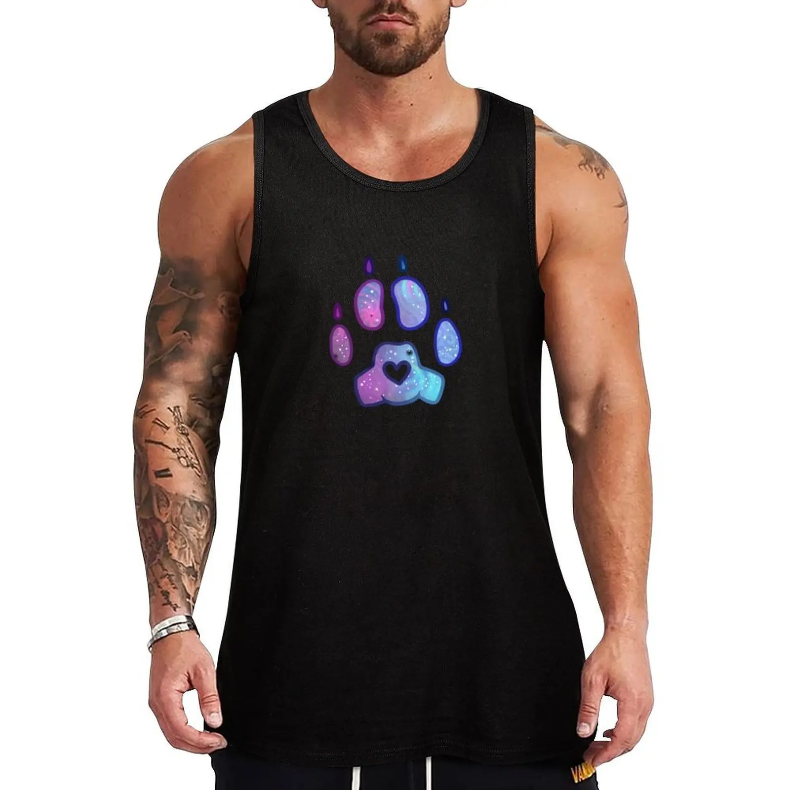 

They've Got the Universe In Their Paws Tank Top Sports Training Tank Top Quick Dry Gym Fitness Shirt