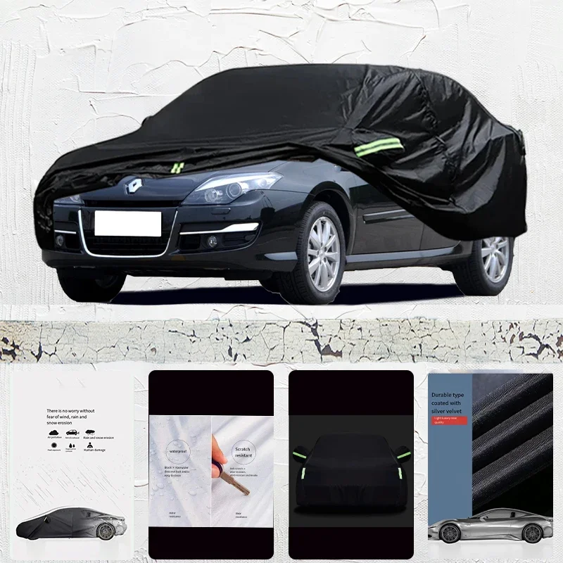 

For Renault LAGUNA Anti-UV Sun Shade Rain Snow Resistant Dustproof Black cover Car umbrella Full Car Cover Outdoor Protection